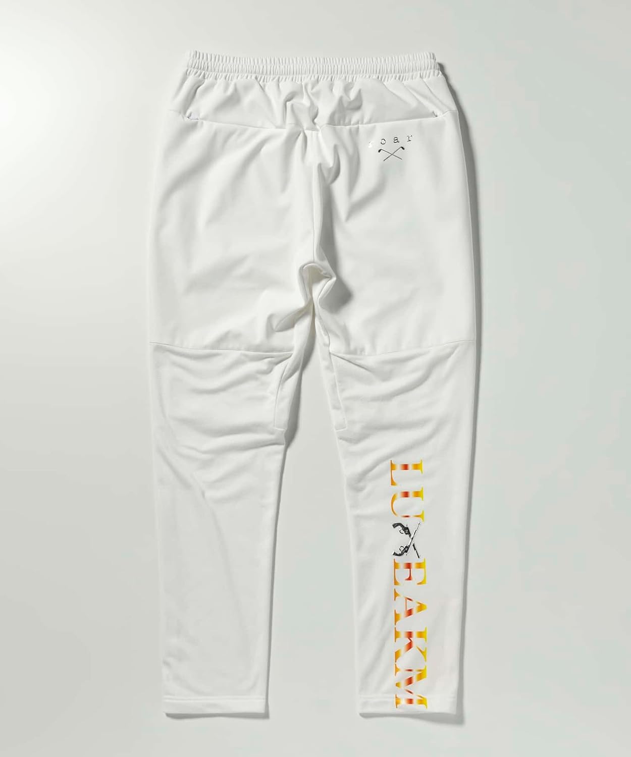 LUXEAKMPLUS ロゴ ゴルフ パンツ リュクス プラス ウェア 白 M LUXEAKMPLUS ロゴ ゴルフ パンツ リュクス プラス ウェア 白 M